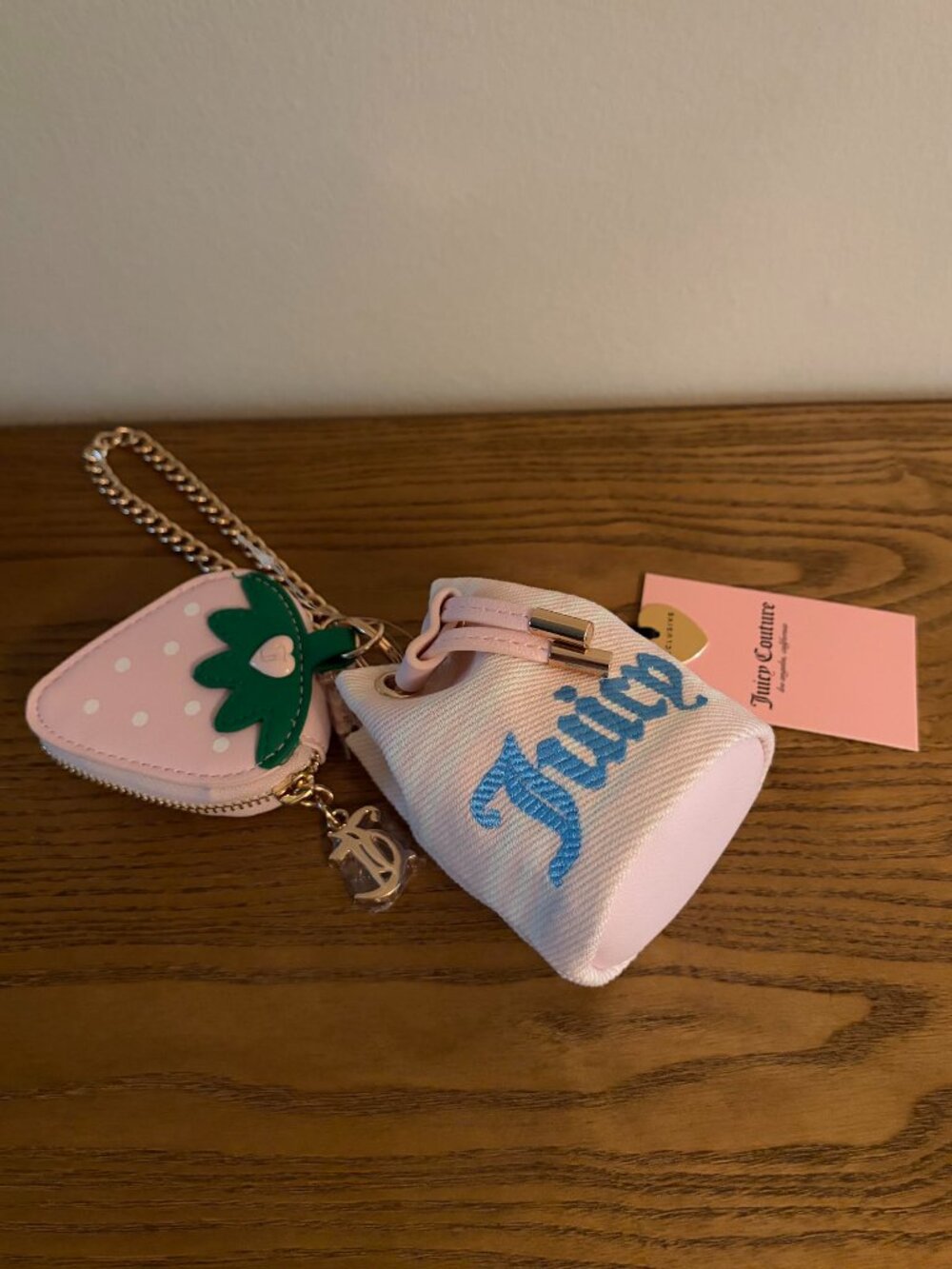 Juicy Couture Micro Bags Wristlet NEW